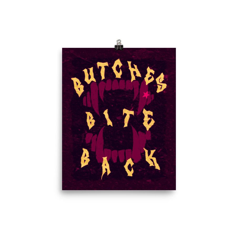 Butches Bite Back Print – z3lart